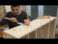 Making a cabinet from pine wood / Wood cabinet diy woodworking / Çam ağacından ahşap dolap yapımı