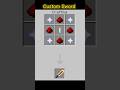 I Made a SECRET Custom Sword?! 🔥⚔️ #mcpe #minecraft #gamingshorts #shorts