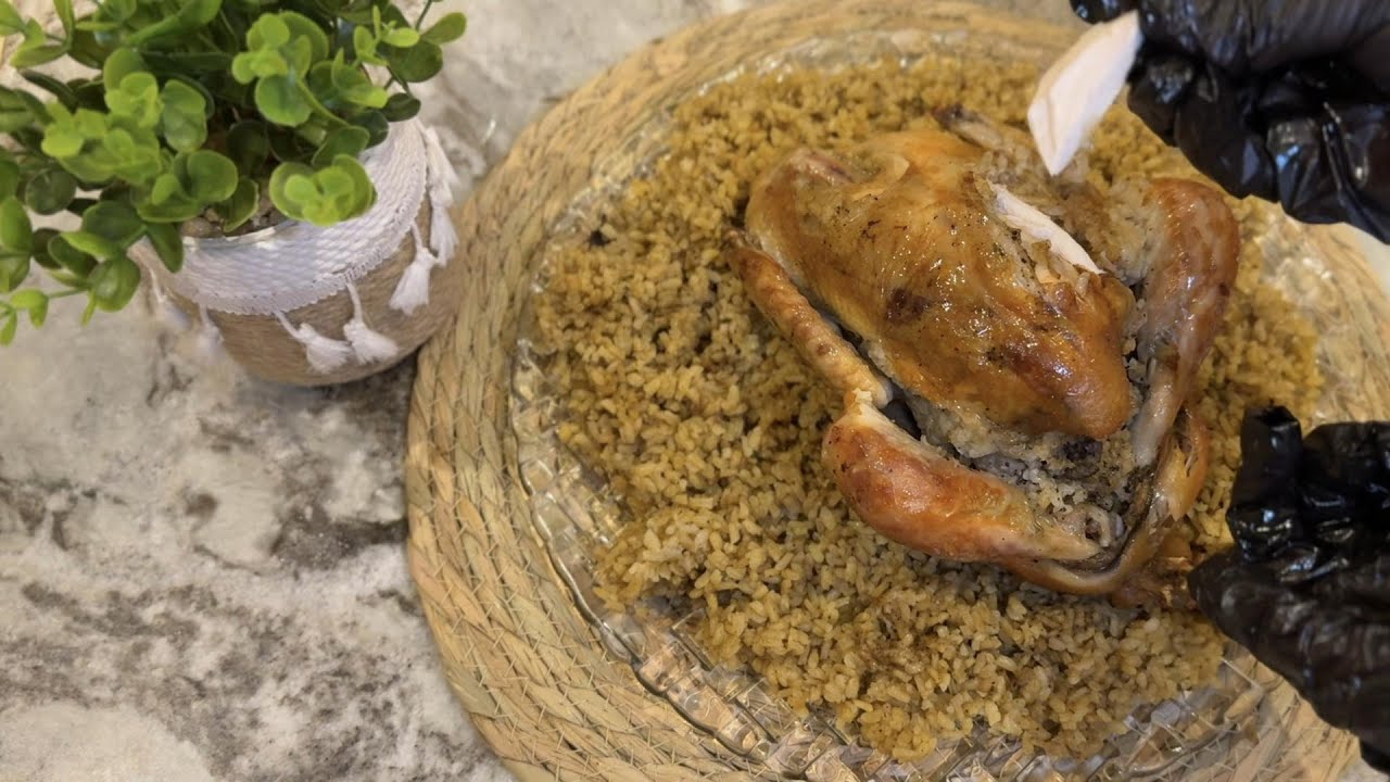 فراخ محشية بالأرز والخلطة زي المطاعم وأحلى وسر الخلطة المميز 😋🔥🍗