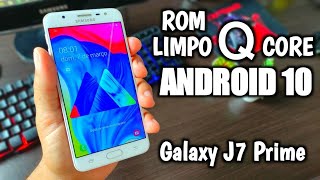 COMO TER O ANDROID 10 no seu Galaxy J7 Prime / ROM LIMPO Q CORE One UI 2.0 - ATUALIZADO 2021 screenshot 1