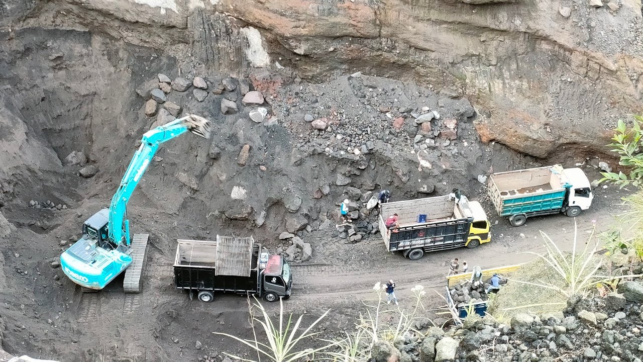 PENAMBANGAN PASIR MERAPI SUNGAI GENDOL TERBARU