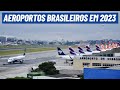 PASSAGEIROS NOS AEROPORTOS DO BRASIL EM 2023