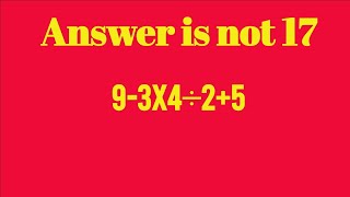 Many Get Wrong This Basic Math Problem"