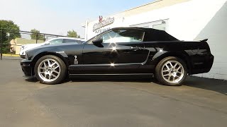 2009 Ford Mustang Shelby GT500 Convertible - A Start-Up & Complete Documentation