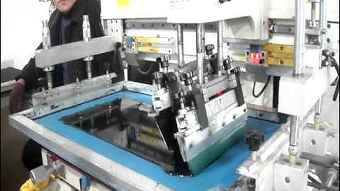 UTFB Flatbed Screen Printing Machine for Glass and Ceramics