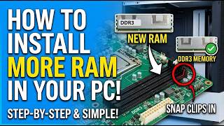 How To Install RAM In Your PC!