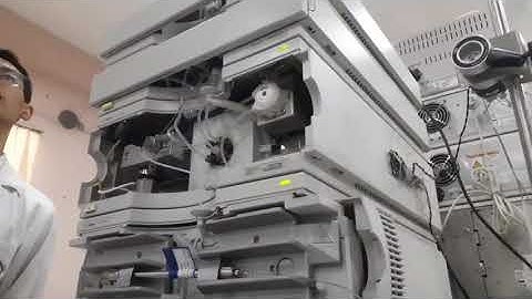 GC, GCMS, HPLC technique - Agilent 1100 HPLC operation