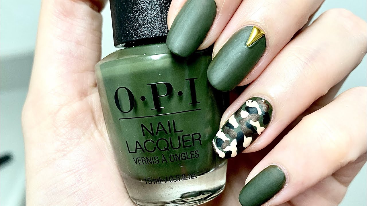 acceptable military nail color army