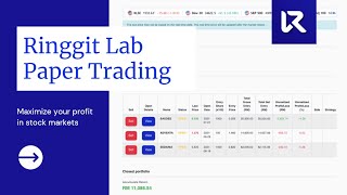 PAPER TRADE RINGGIT LAB