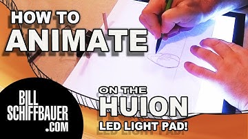 🔴 HOW I ANIMATE  - Animation Tutorial using the Huion LED Light pad