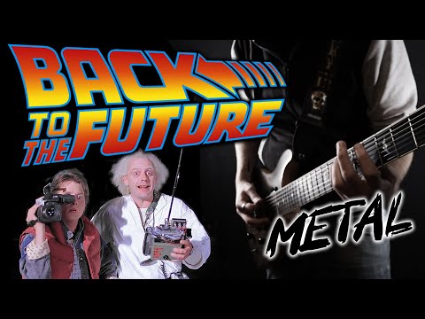 Back to the Future Theme (METAL Cover by BobMusic)
