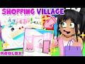 *GLITCH BUILD* You HAVE TO SEE!! 🛍️ ADOPT ME Shopping Town Tour Roblox