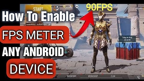 how to enable fps meter on android without pc root required
