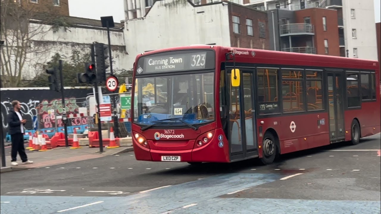 Bus Spotting at Mile End 15/11/25