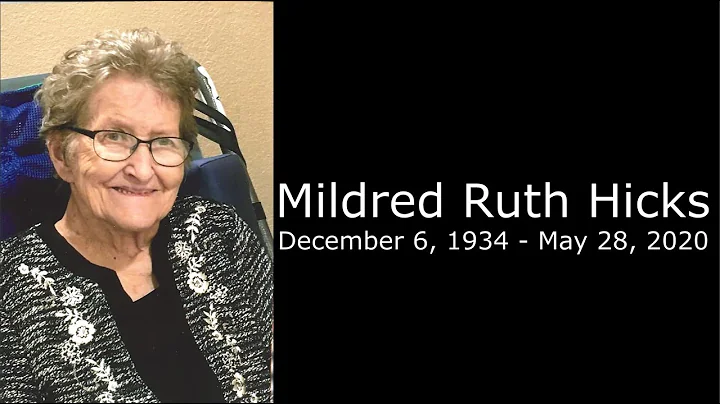 Mildred Ruth Hicks