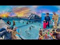Biggest swimming pool  hot  summer first time gaya and party 