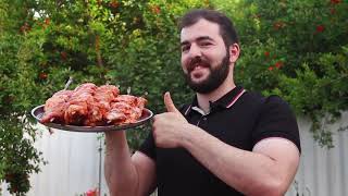Azərbaycan mətbəxi toyuq kababının hazırlanması | RESTORAN ÜSULU |   kabab reseptleri