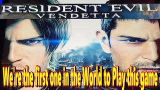 ★We're the First People IN THE WORLD to Play !★New Sega Sammy Slot☆ RESIDENT EVIL VENDETTA Slot☆世界初！