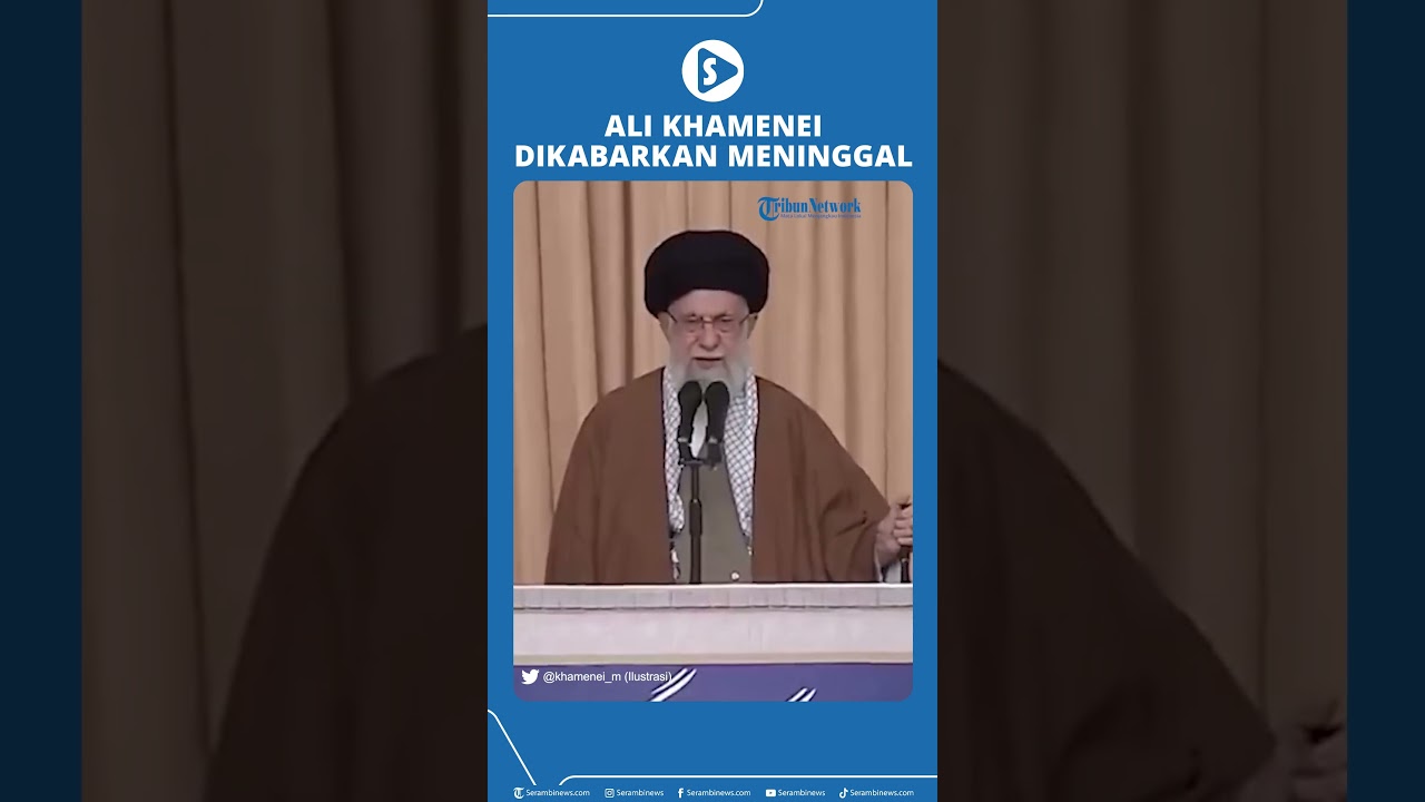 Ali Khamenei Dikabarkan Meninggal Dunia