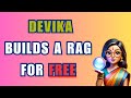 Devika creates a rag application  use cases