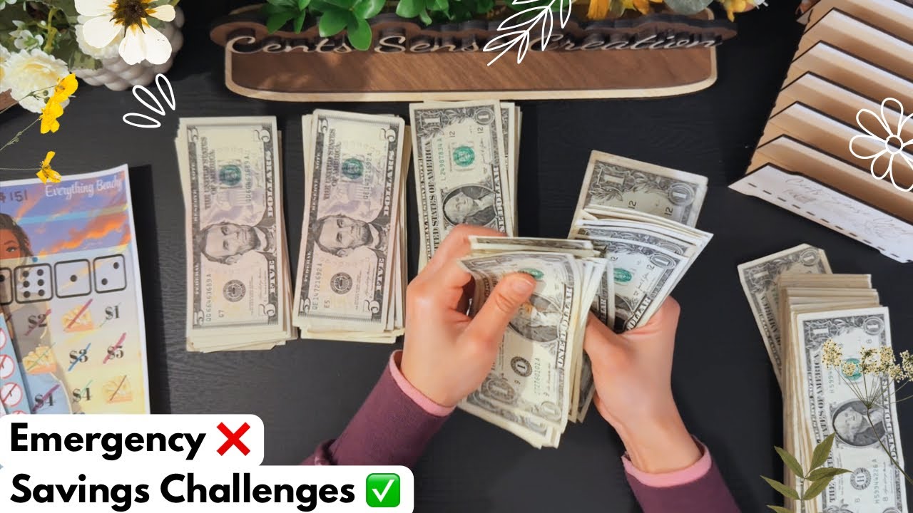 Take Money Out with Me | Savings Challenges that Help with Emergency | Cash Unstuffing