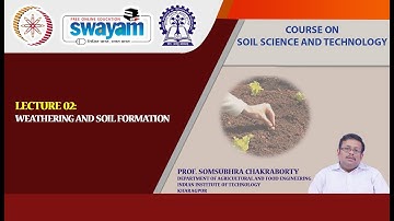Lecture 02: Weathering and Soil Formation