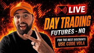 🔴 LIVE: Scalping NQ Futures | Daily Giveaways!