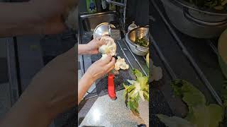 cauliflower cutting youtubeshorts