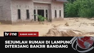 Banjir Bandang Terjang Tanggamus Lampung, Akses Jalan Terputus | Kabar Hari Ini tvOne