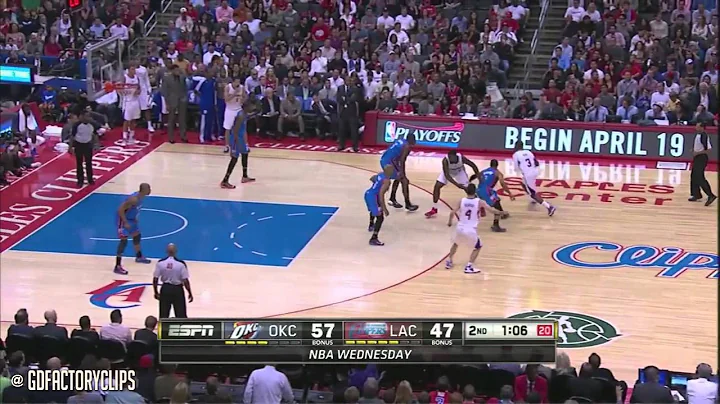 2014.04.09 - Russell Westbrook 30 vs Chris Paul 25 Full Duel Highlights - Thunder at Clippers