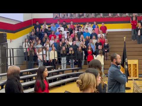 The Star-Spangled Banner performed by the GFW High School Choir