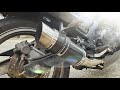 8 mini delkevic exhaust sound on a Ninja 500r