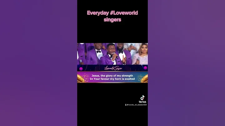 Everyday by love world singers