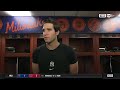 Spencer Jones on first career hit &amp; first MLB series
