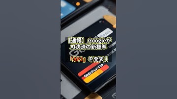 【速報】GoogleがAI決済新標準「AP2」を発表！