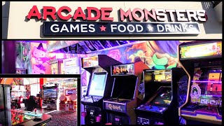 New Arcade Monsters in Lake Mary, Florida | Quick Tour of Arcade in Central Florida