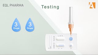 ALLTEST COVID-19 Antigen & Flu A+B Combo Nasal Swab Test by EQL Pharma