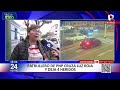 Patrullero de la Policía se cruza la luz roja y provoca accidente