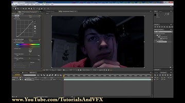 Day to Night Color Correction - After Effects Tutorial CS6 to CS3 - How To Color Correct For Night!