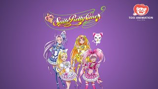 Suite Pretty Cure Episode 37 Halloween Special Everyone transform for Halloween Meow