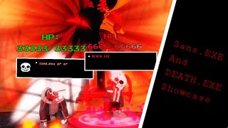 Halloween Event Sans.exe And Death.exe Showcase In Undertale Ultimate Destruction