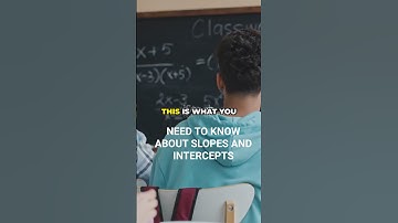 Mastering Linear Relations - Slopes & Intercepts! #LinearRelations #MathShorts #Slope #Intercepts