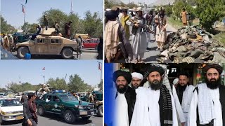 Taliban Set up Of Check Posts Start Work in Kabul|Every where  Taliban's At Road Side in Afghanistan