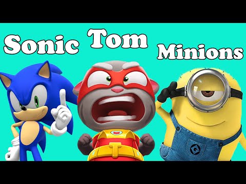 tom-herodash-vs-sonicdash-vs-minion---rush-who-fast-than?-android/İos-gameplay