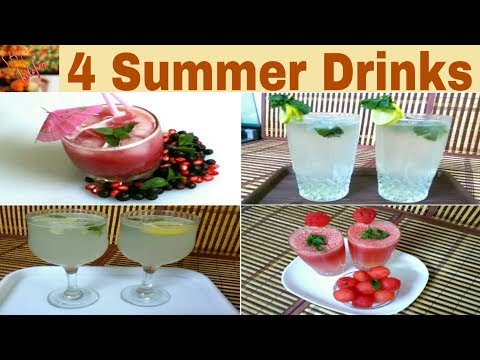 4-instant-summer-drinks-recipes-in-1-video(in-urdu/hindi)how-to-make-refreshing-instant-summer-drink