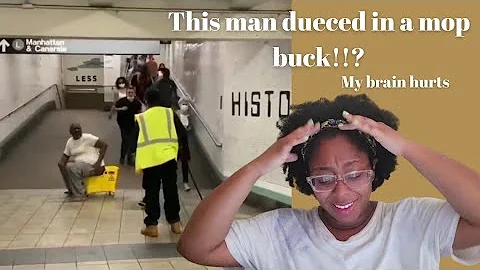Man takes a deuce in a mop bucket | Did you see that?| NYC Chronicles