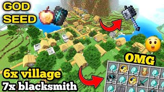 🔥 “Minecraft 1.21 GOD SEED – 6 Villages & 7 Blacksmiths at Spawn!”