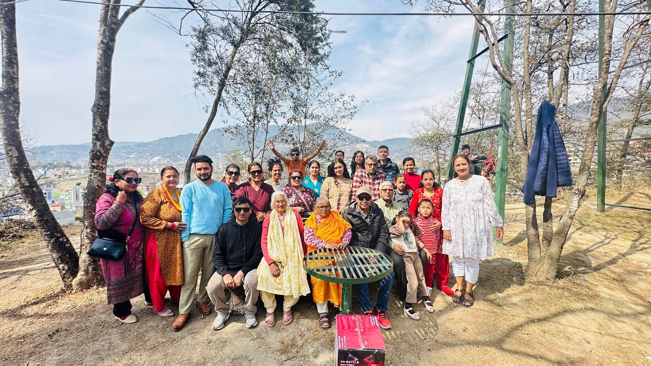 Family picnic 😘(ekdam ramailo vyo)😊❤️🫶