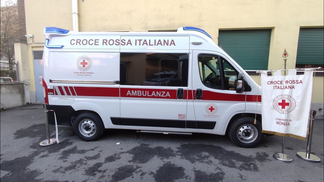 [INAUGURAZIONE NUOVA AMBULANZA CRI MONZA]