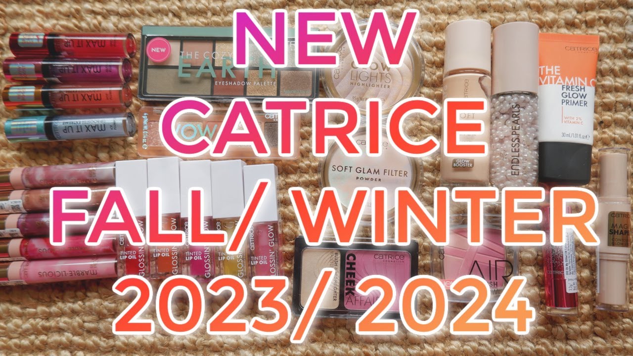 NEW CATRICE FALL WINTER 2023/2024 // First impression review incl. swatches  of all new Catrice 